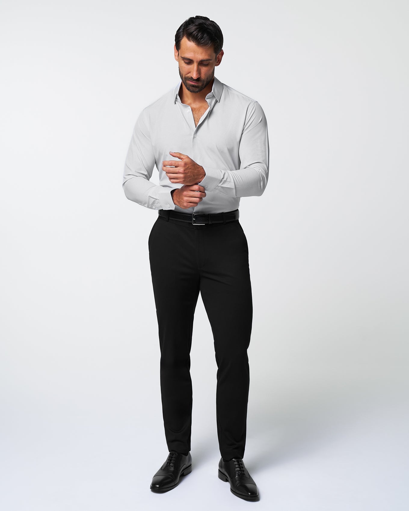 "The Ghost" White & Black Mini Dot