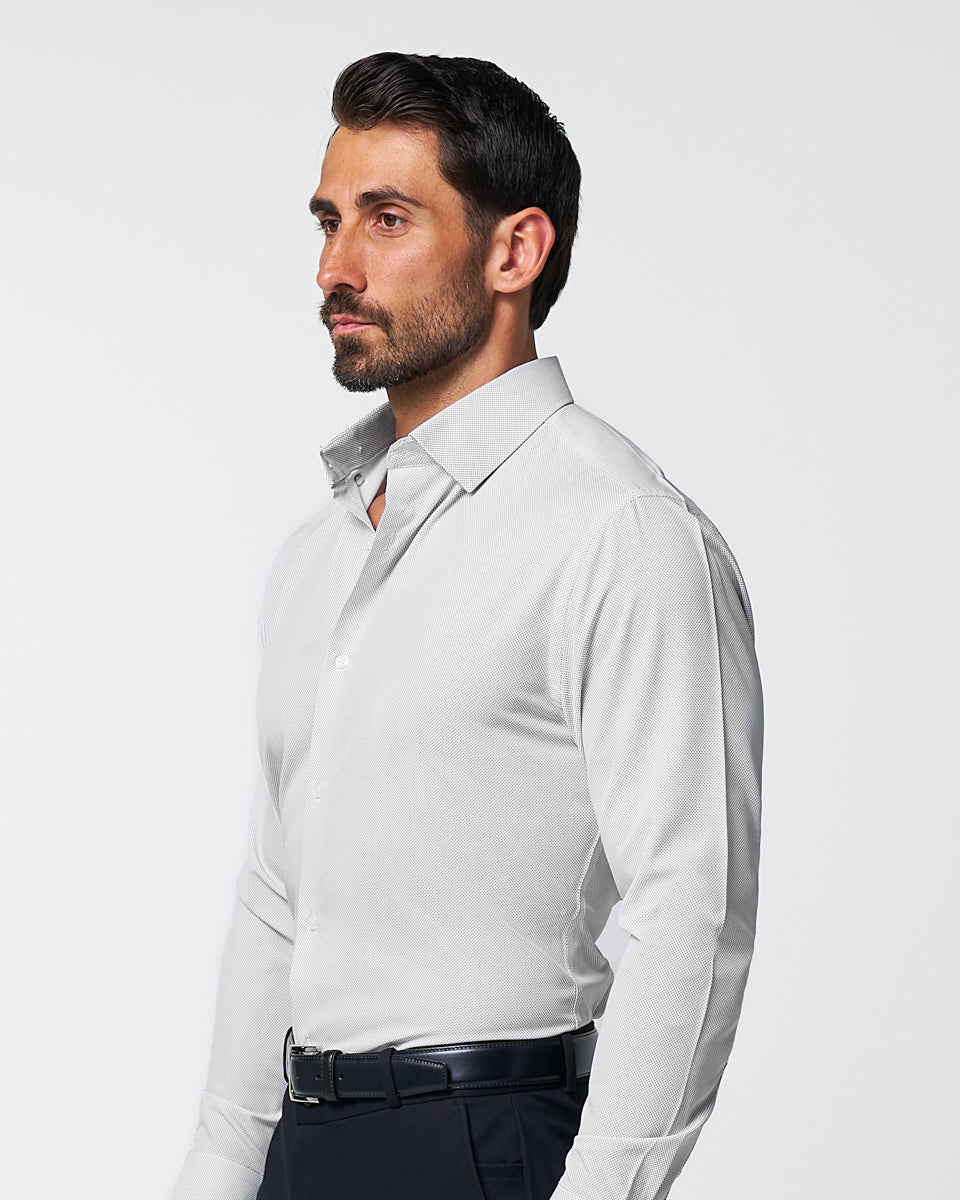 "The Ghost" White & Black Mini Dot