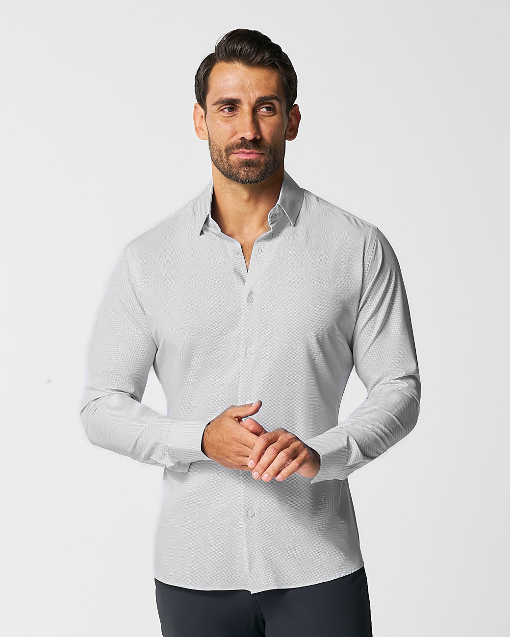 "The Ghost" White & Black Mini Dot