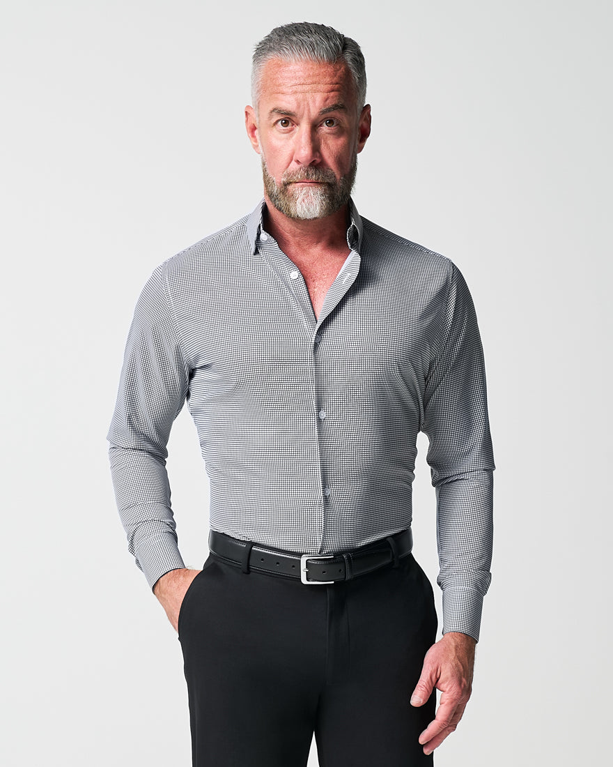 "The Newbury" Black Windowpane