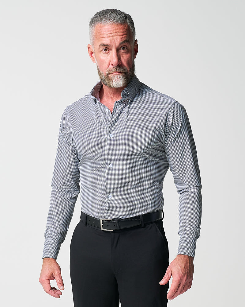 "The Newbury" Black Windowpane