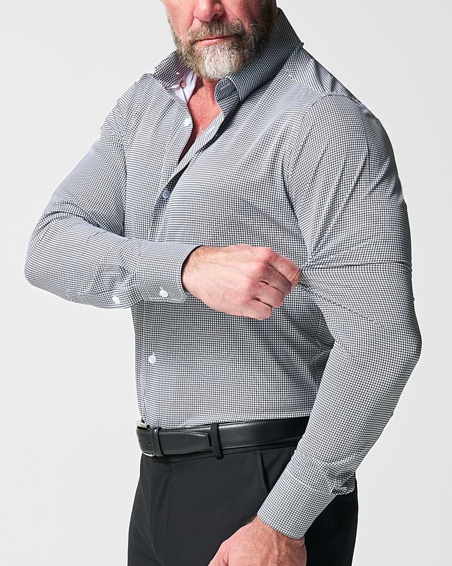 "The Newbury" Black Windowpane