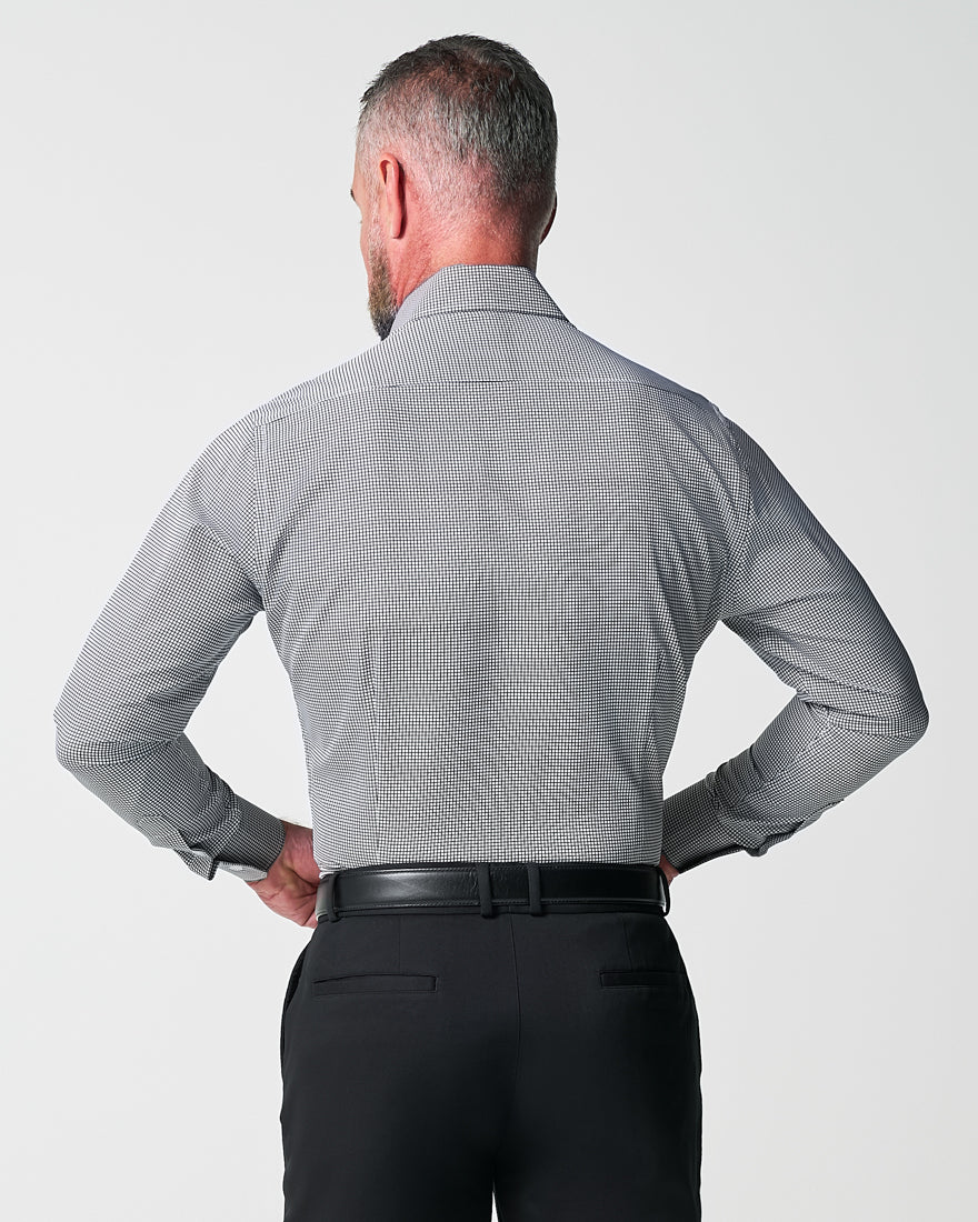 "The Newbury" Black Windowpane