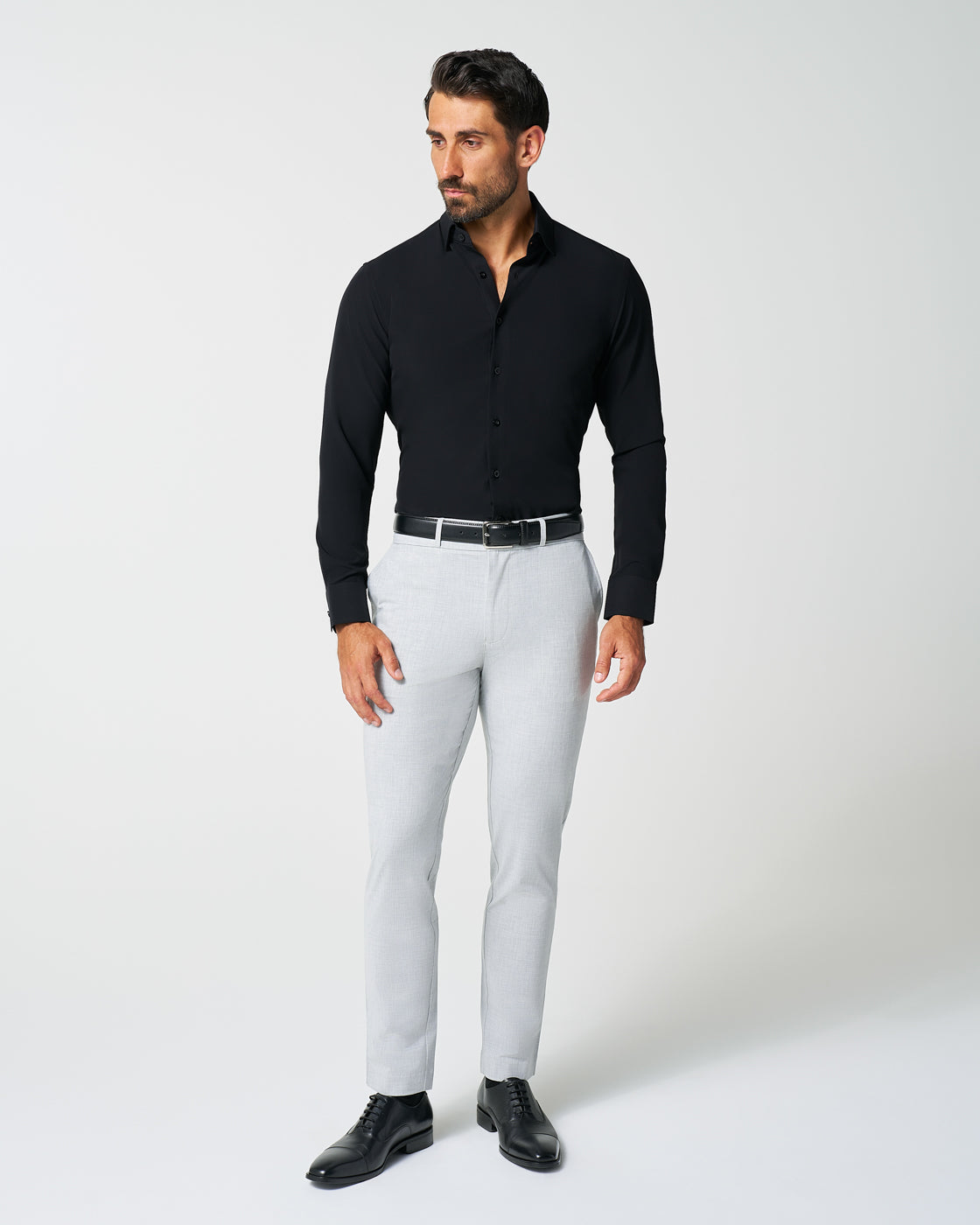 "The Von" Solid Black - Classic Fit