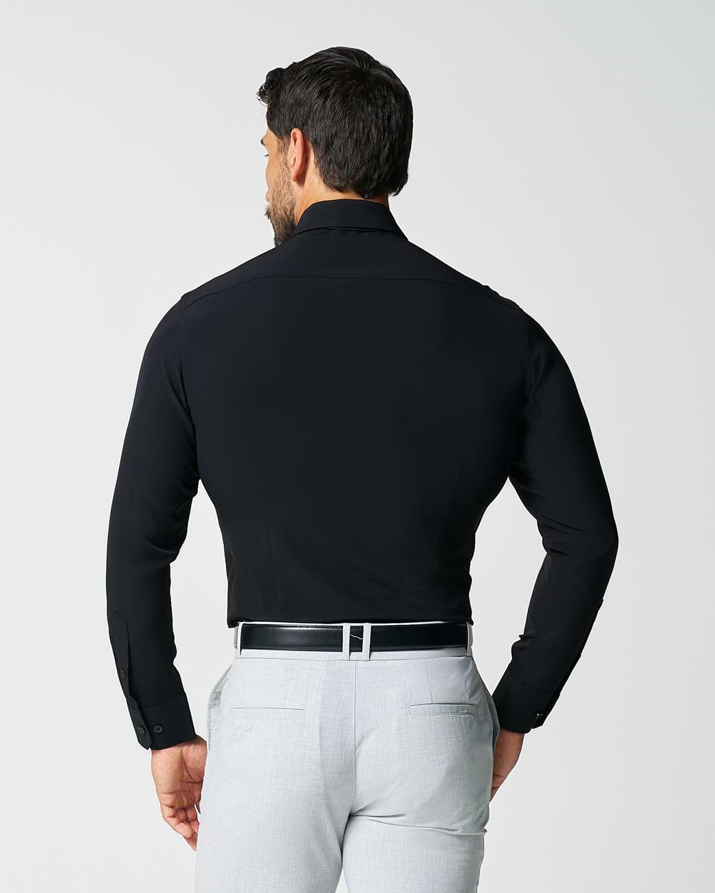 "The Von" Solid Black - Classic Fit