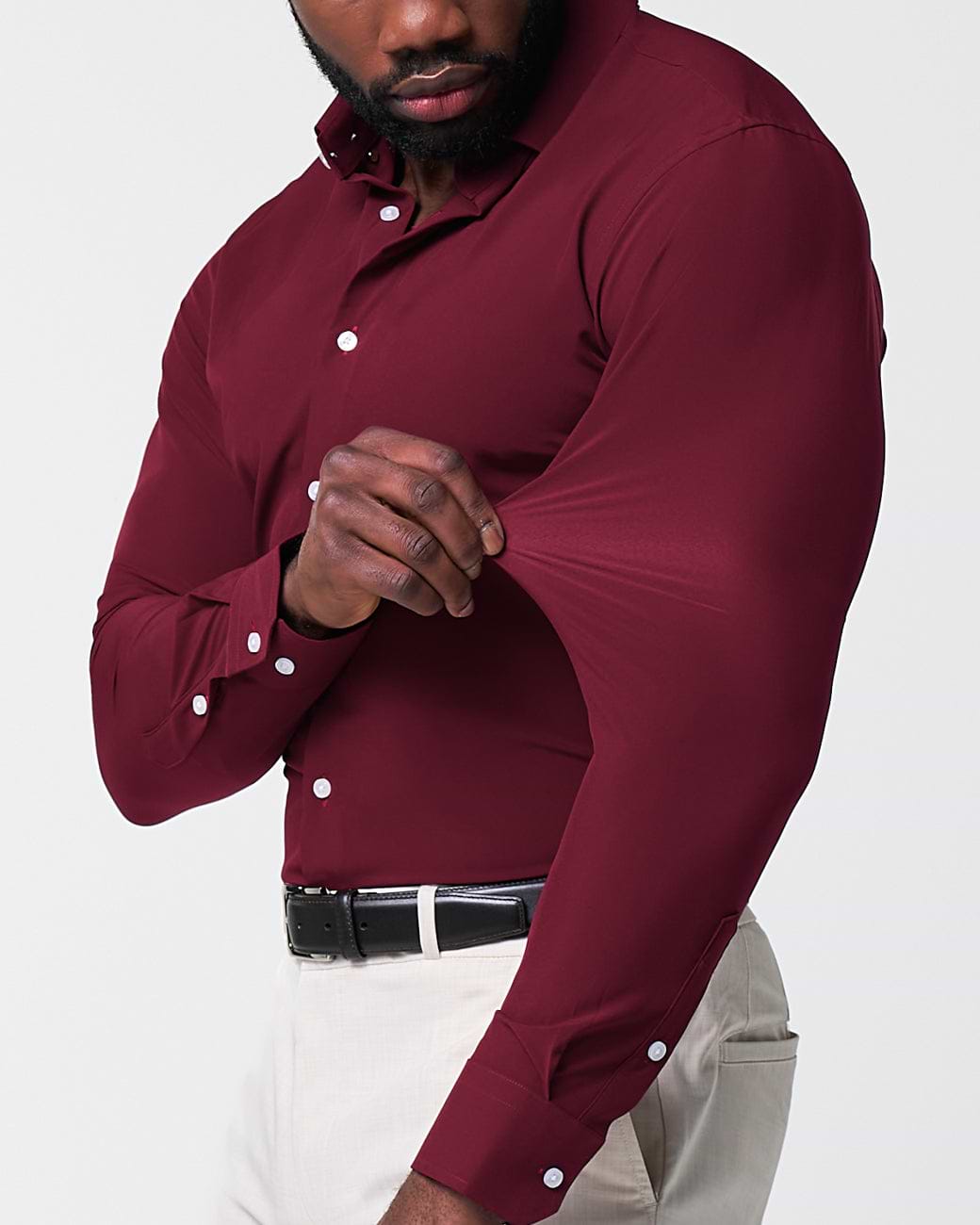 "The Ward" Solid Maroon