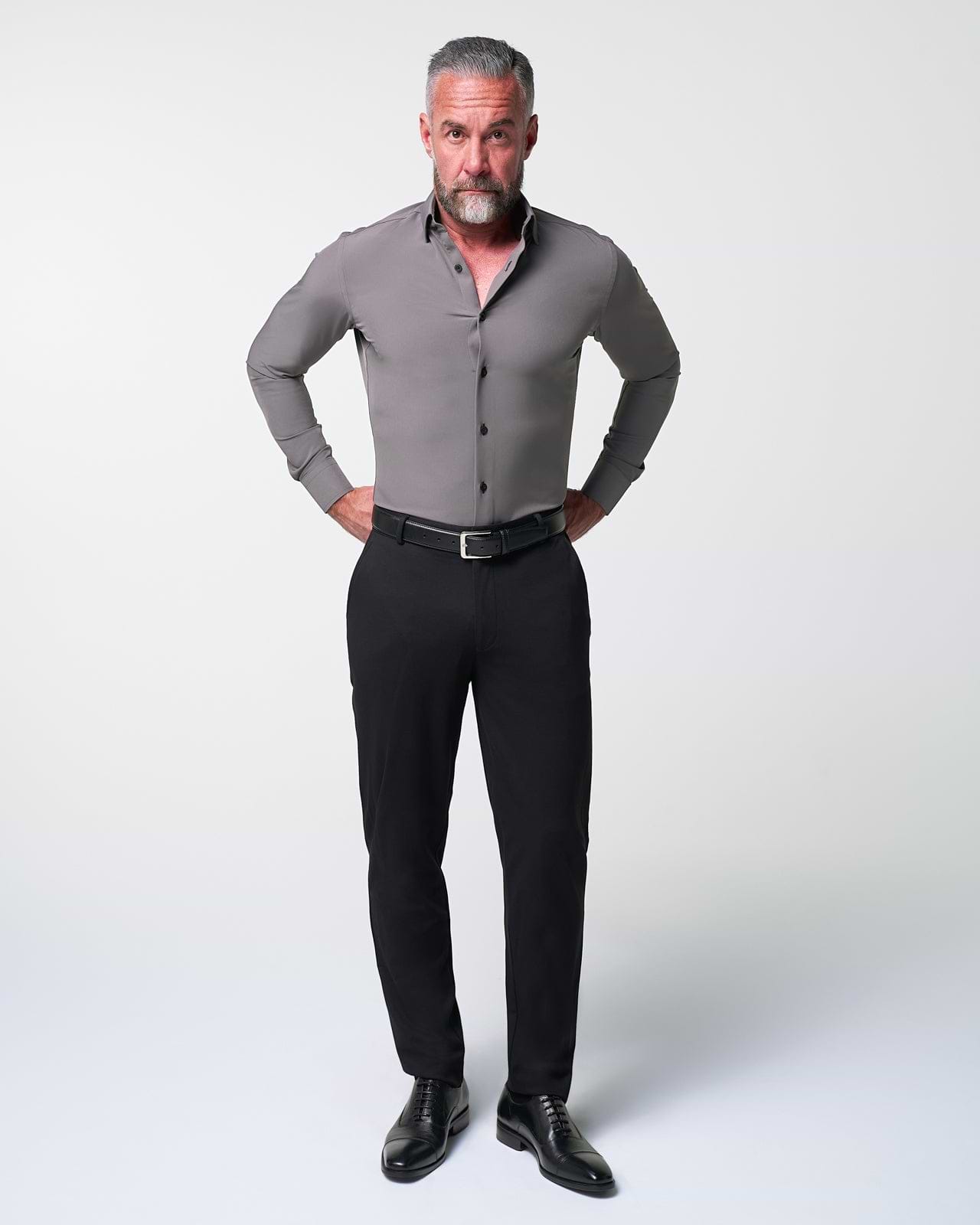 "The Wayne" Solid Grey