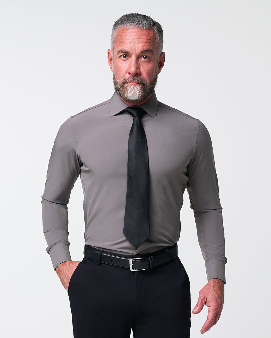 "The Wayne" Solid Grey