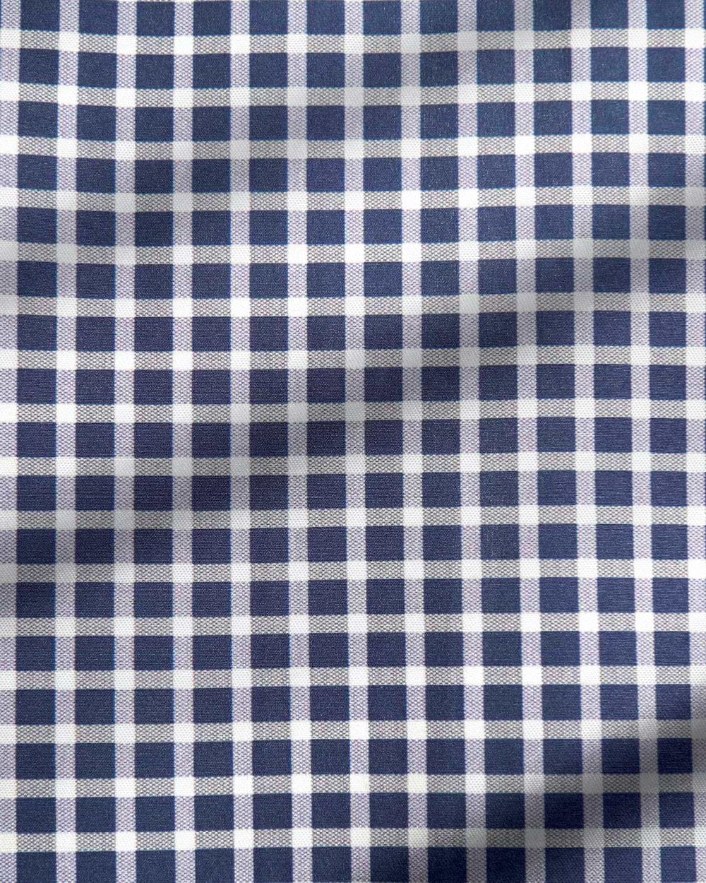 "The Callahan" Blue and White Mini Plaid