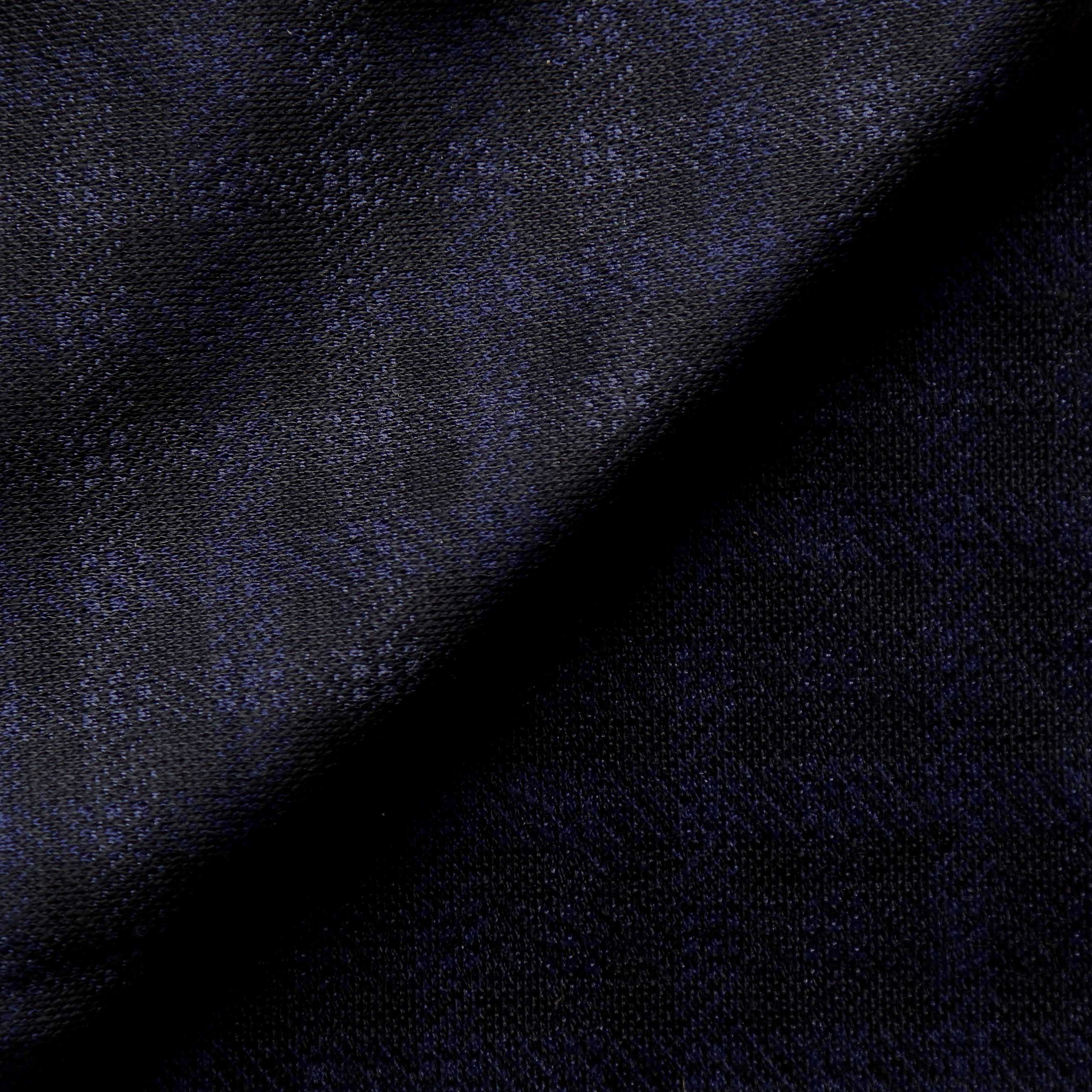 Athletic Fit Stretch Suit - Blue Plaid