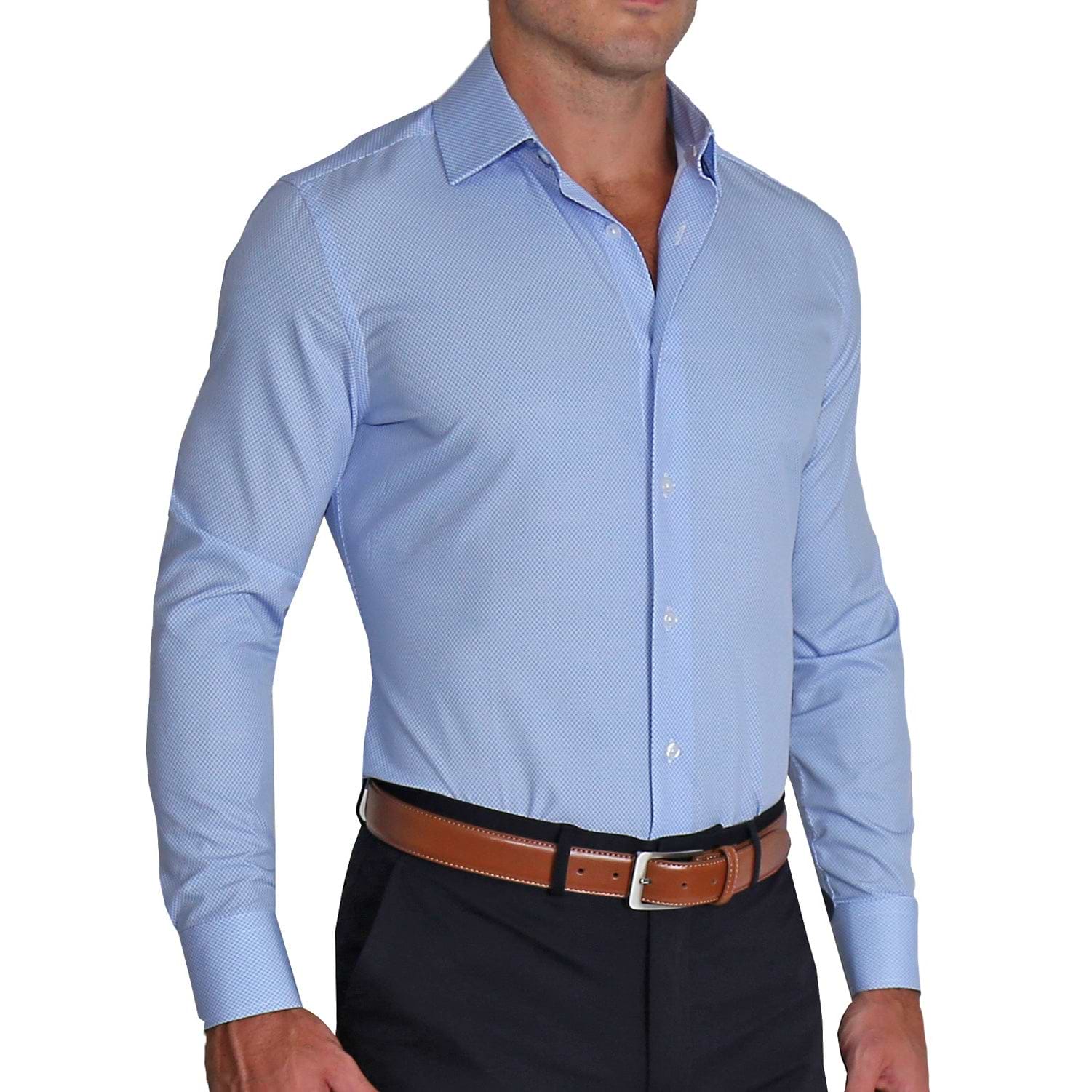 "The Morrison" Blue & White Mini Pattern