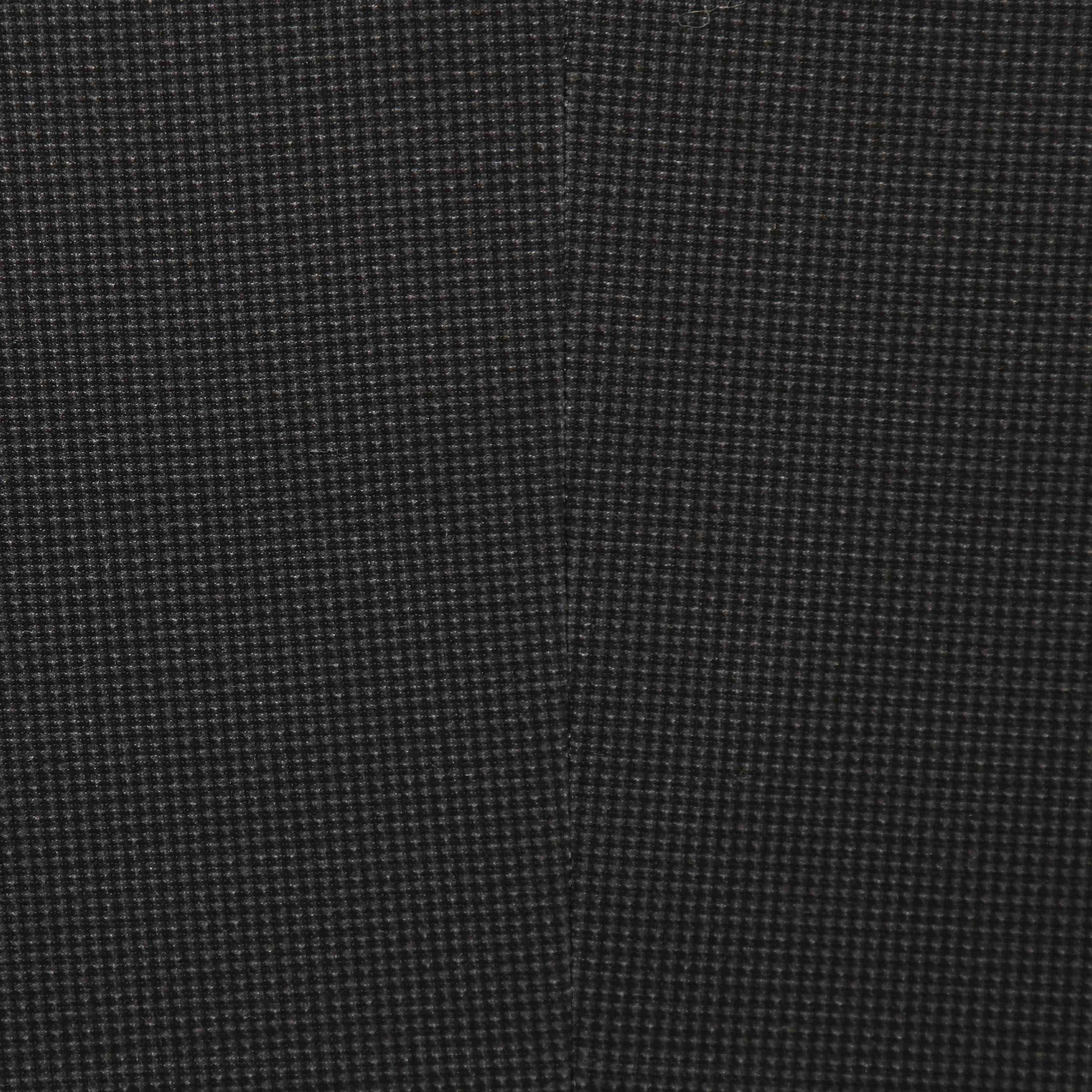 Athletic Fit Stretch Suit - Charcoal Microcheck