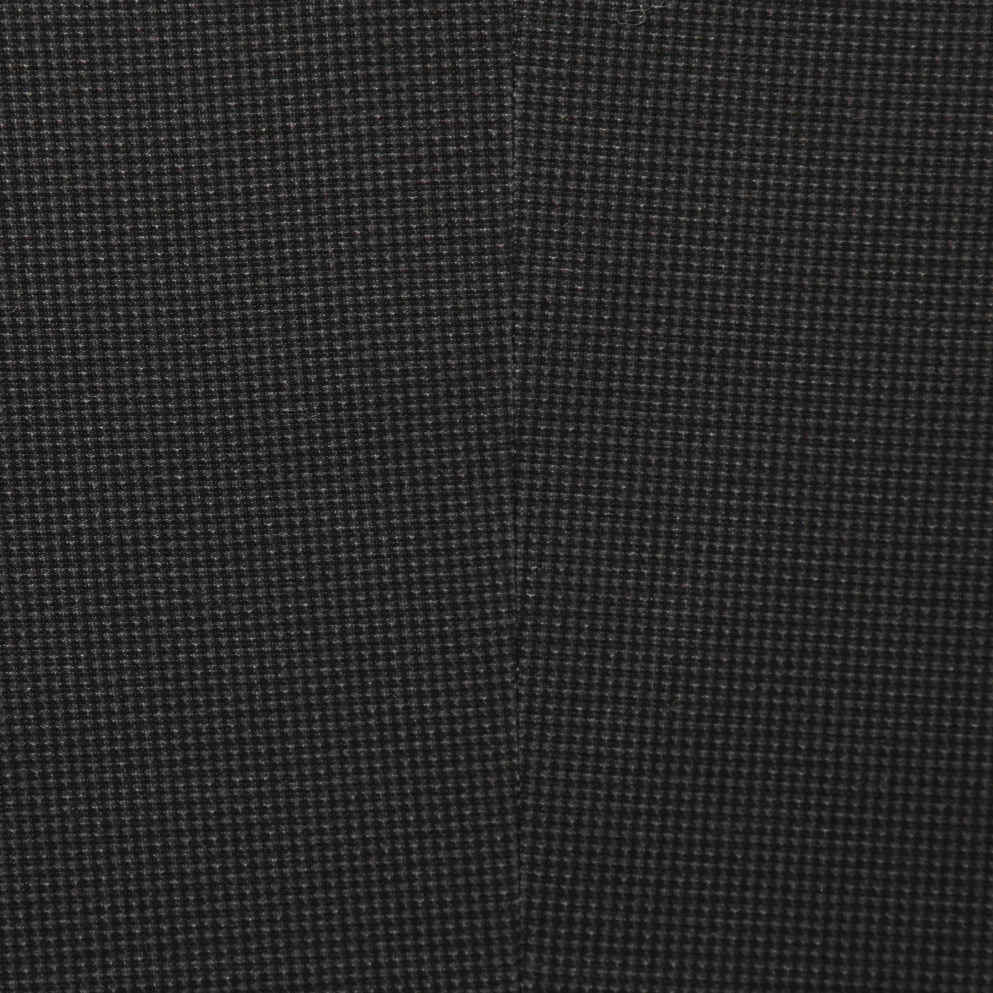 Athletic Fit Stretch Suit - Charcoal Microcheck