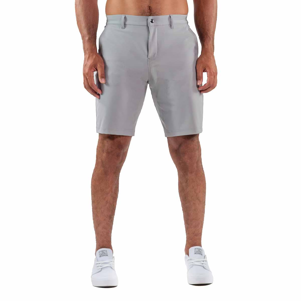 Athletic Fit Shorts - Light Grey