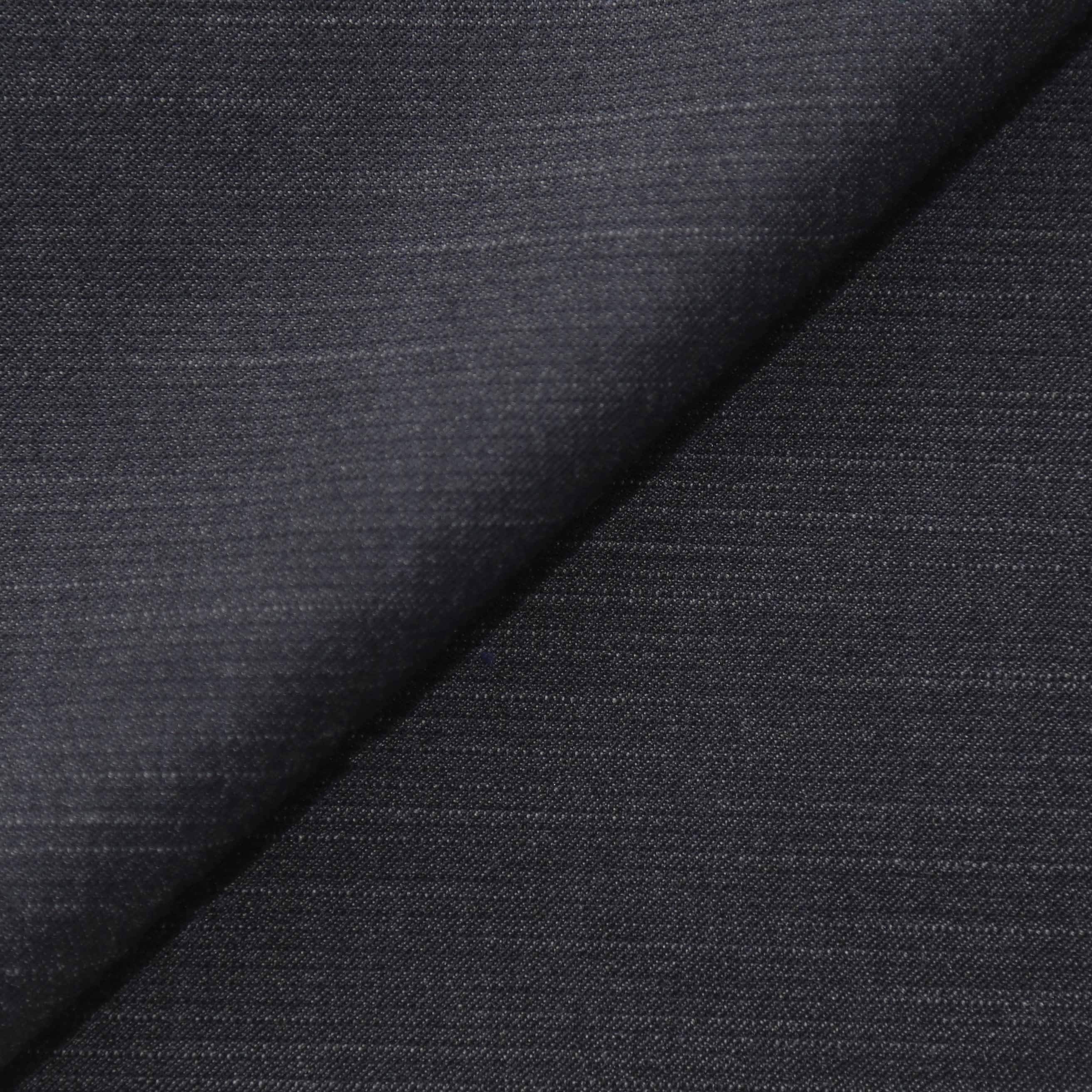 Athletic Fit Stretch Suit - Heathered Midnight Navy