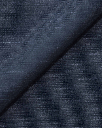 Athletic Fit Stretch Suit - Heathered Navy