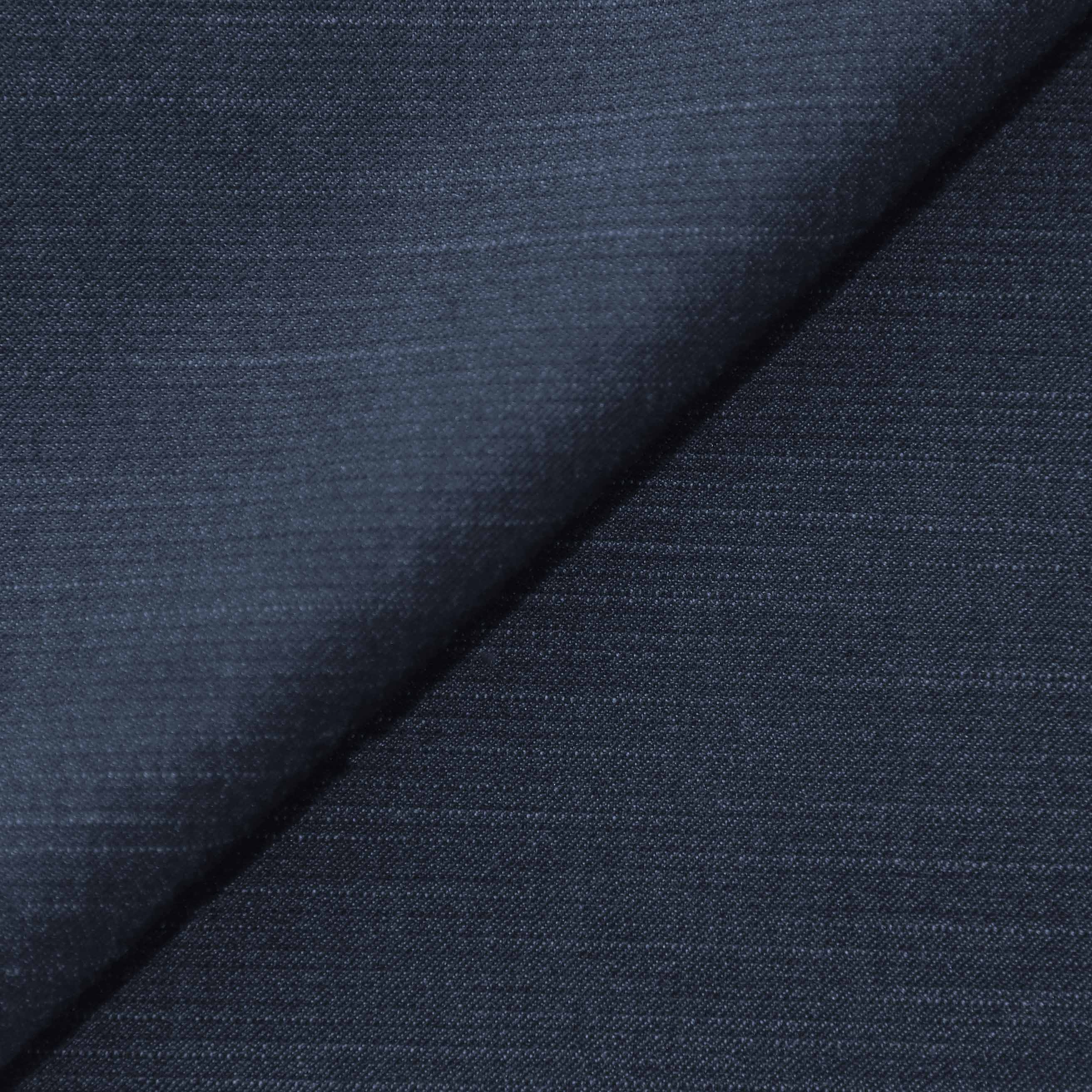 Athletic Fit Stretch Suit - Heathered Navy