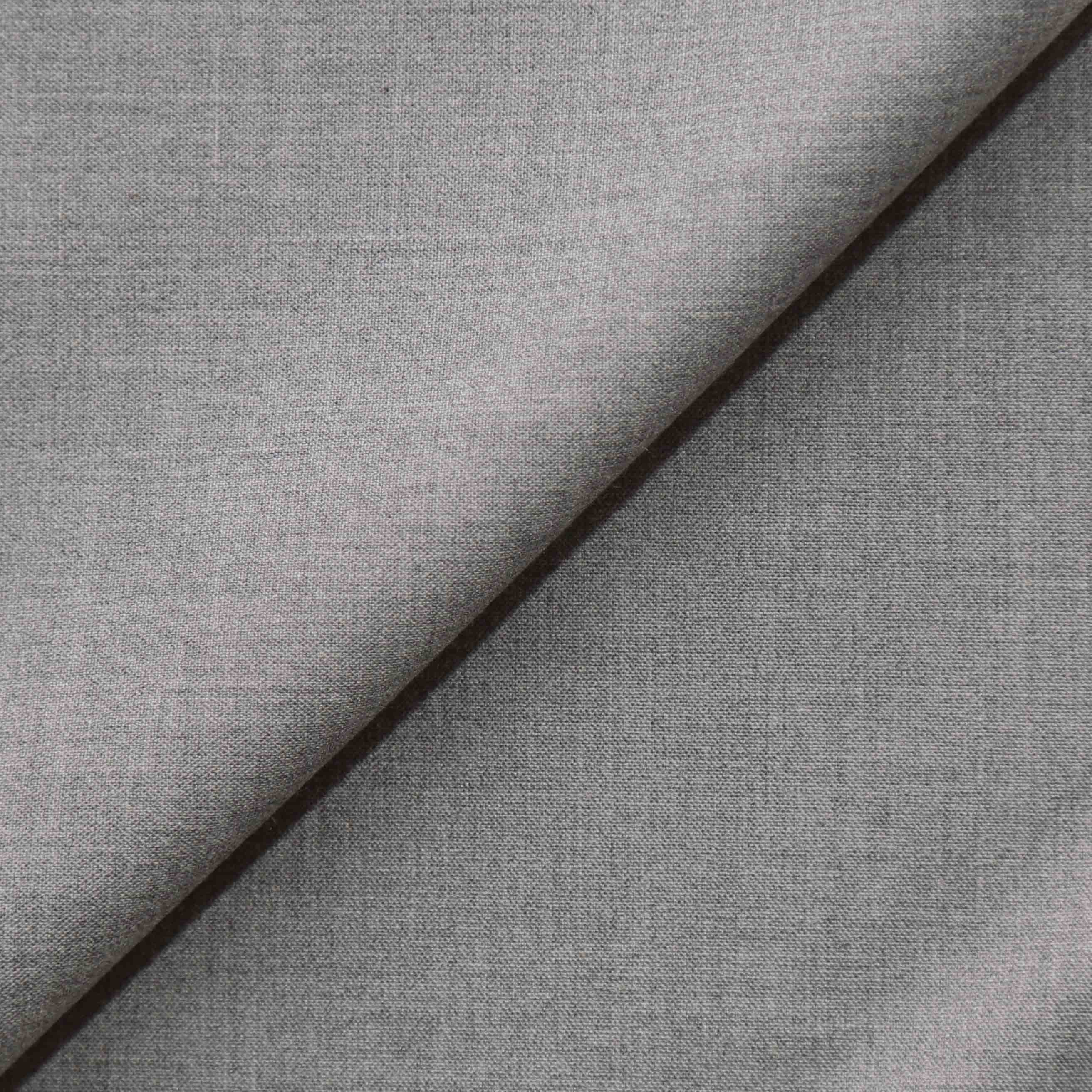 Athletic Fit Stretch Suit - Lightweight Heathered Smoked Grey