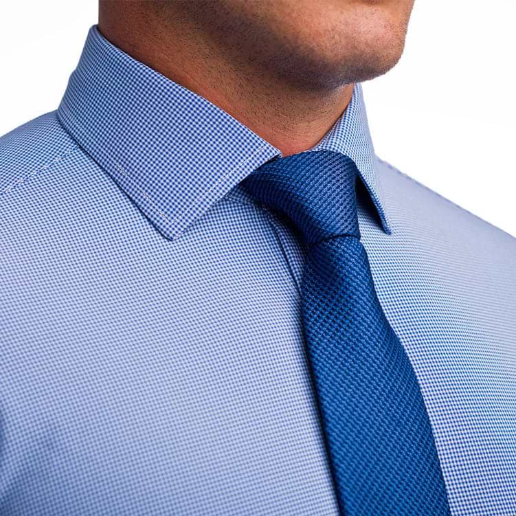 "The Merrill" Blue Micro Check
