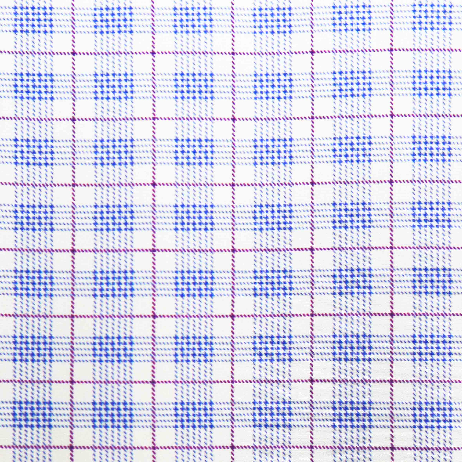 "The Baron" Purple and Blue Plaid