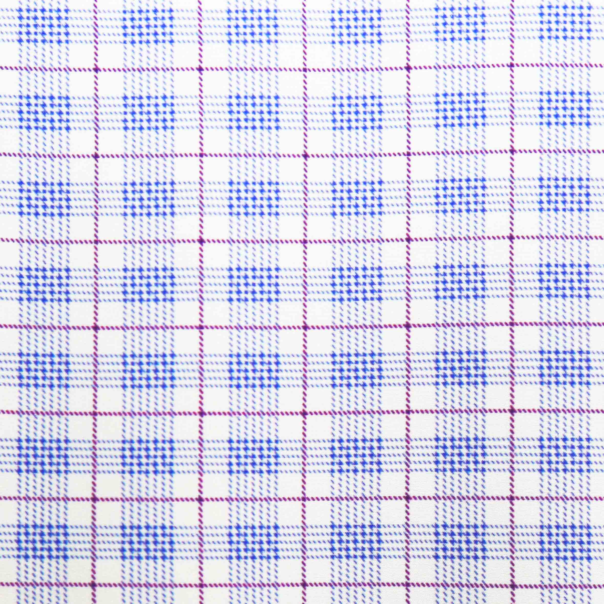 "The Baron" Purple and Blue Plaid