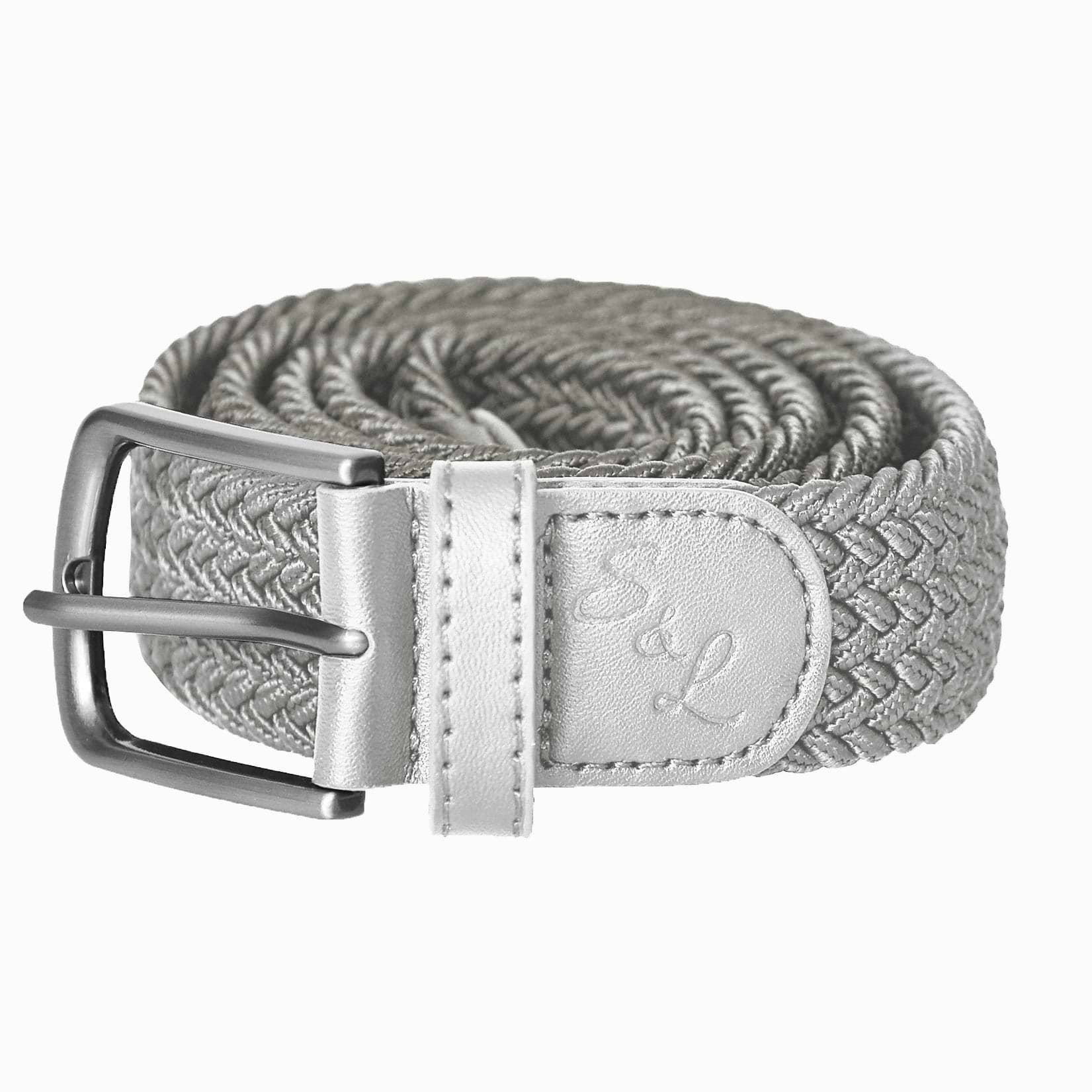 Casual Stretch Belt - Light Grey