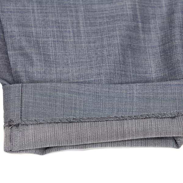 Athletic Fit Stretch Suit - Heathered Grey