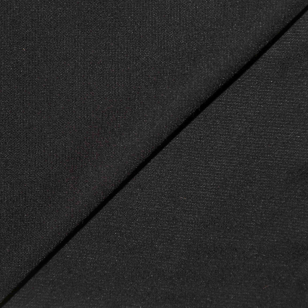 Athletic Fit Stretch Suit - Black