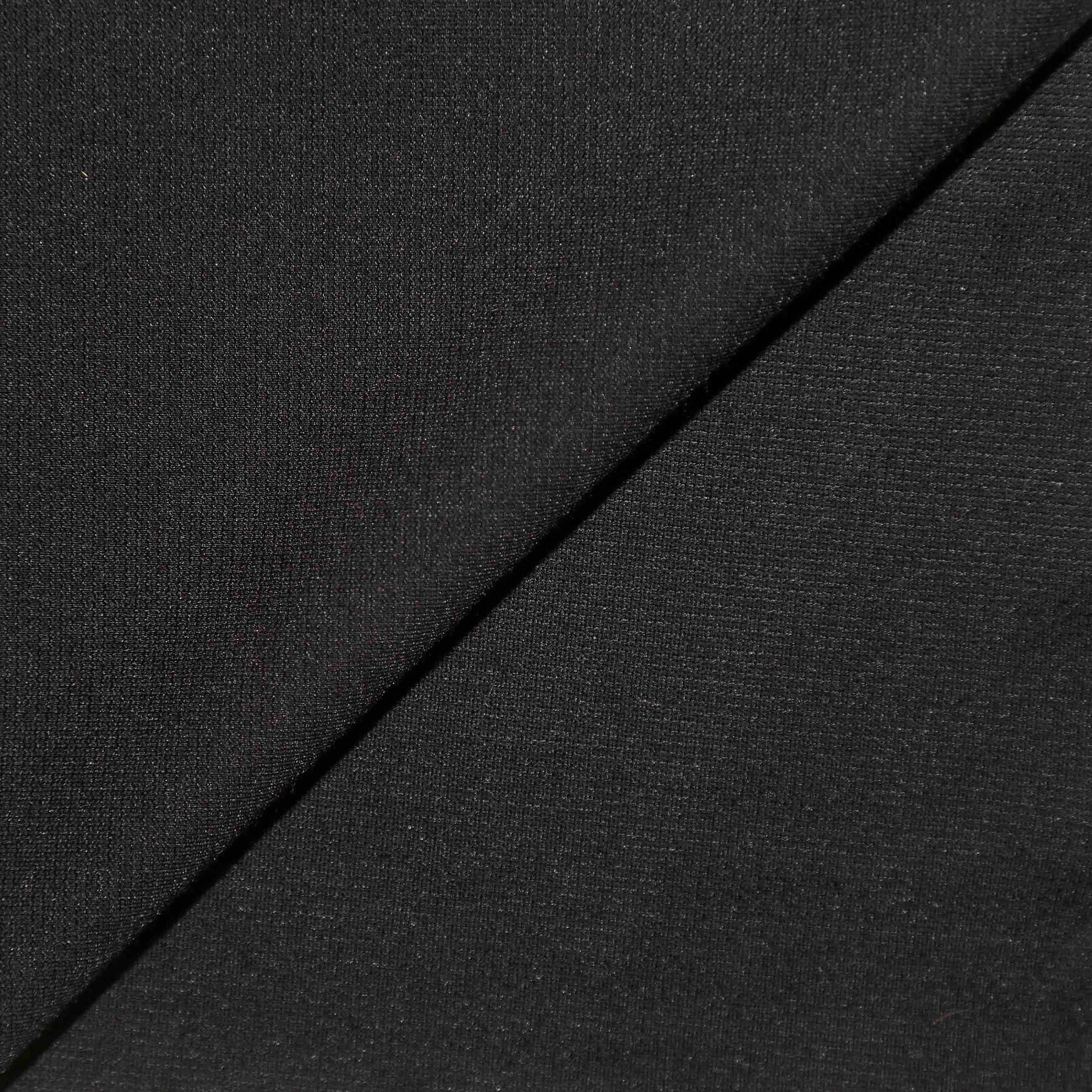 Athletic Fit Stretch Suit - Black