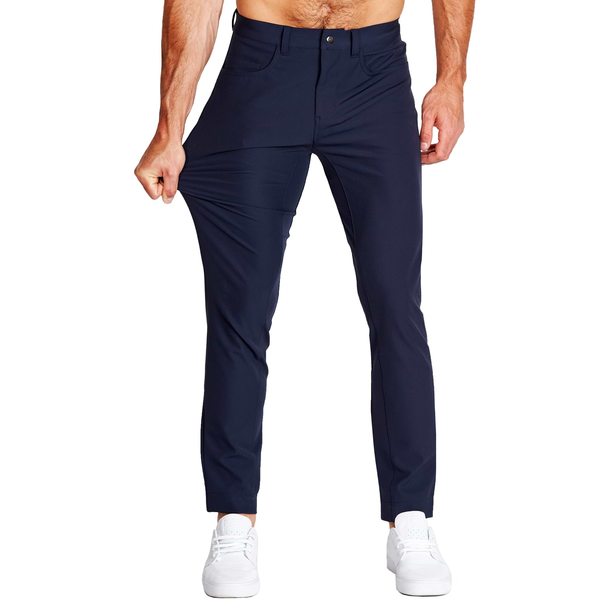 Athletic Fit Stretch Tech Chino - Navy