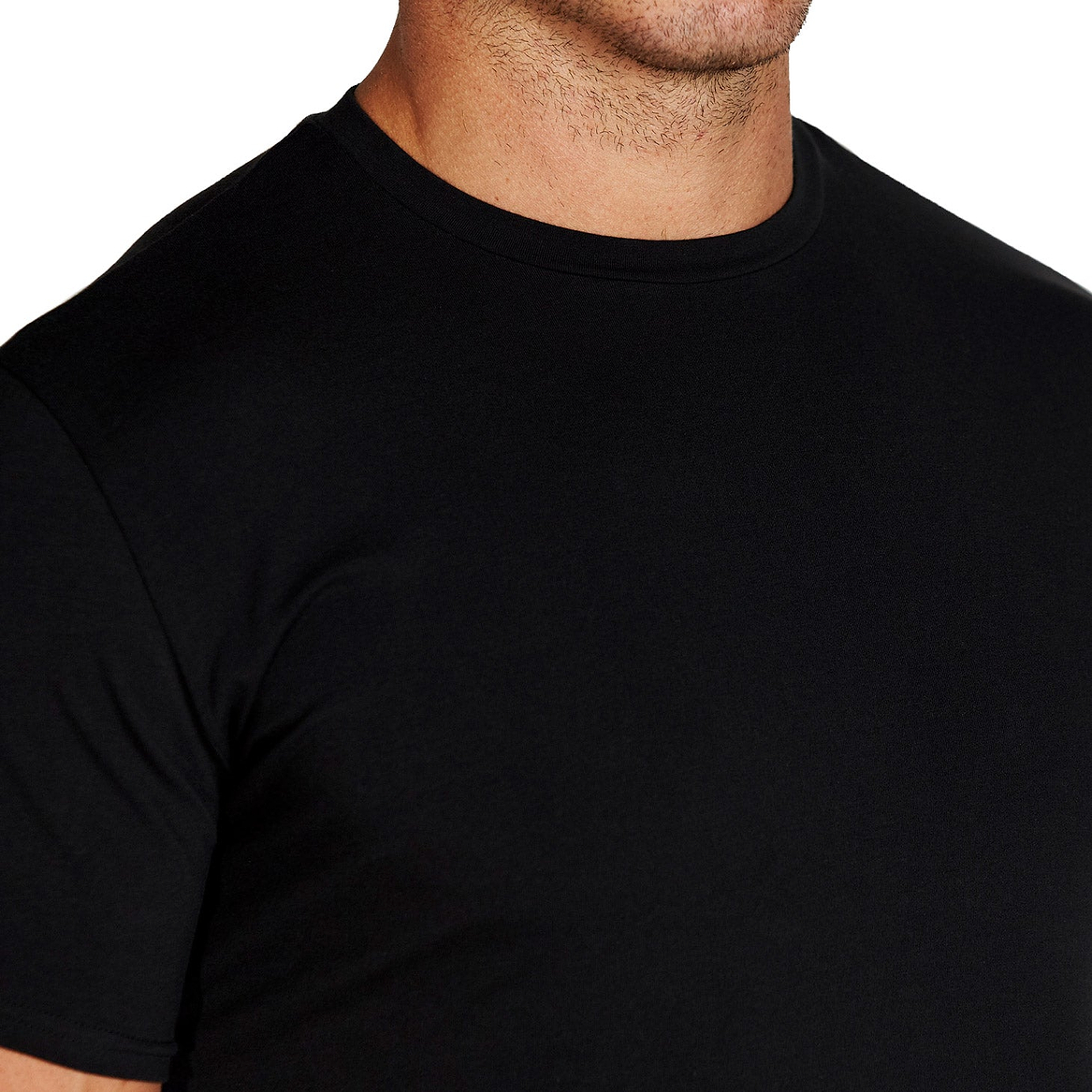 "The Westport" Black Short Sleeve Crewneck