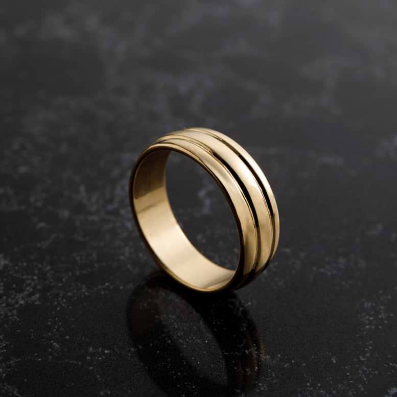 טבעת אורנוס זהב