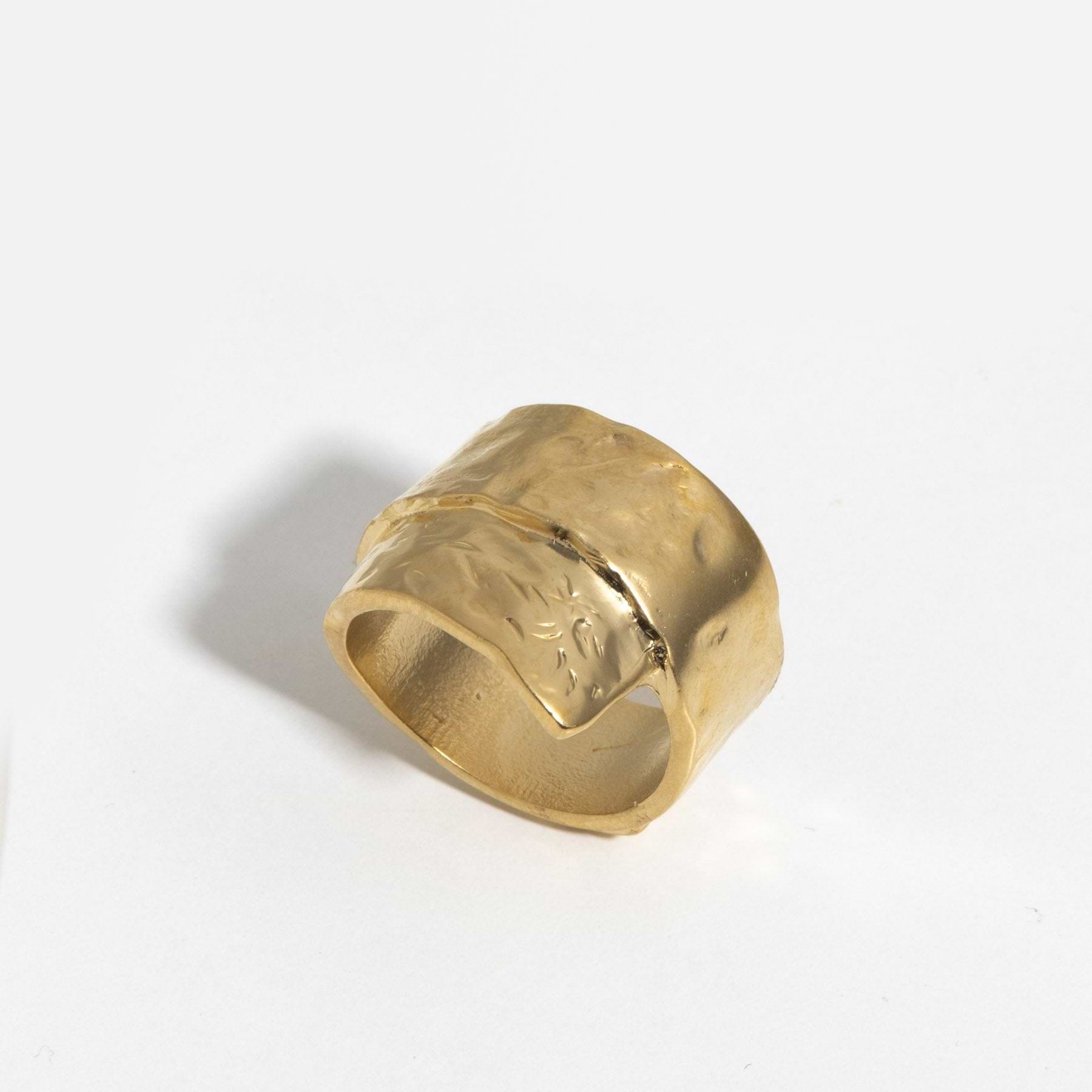 טבעת רדיאטורי זהב - Danon Jewellery IsraelR1062GFlrg