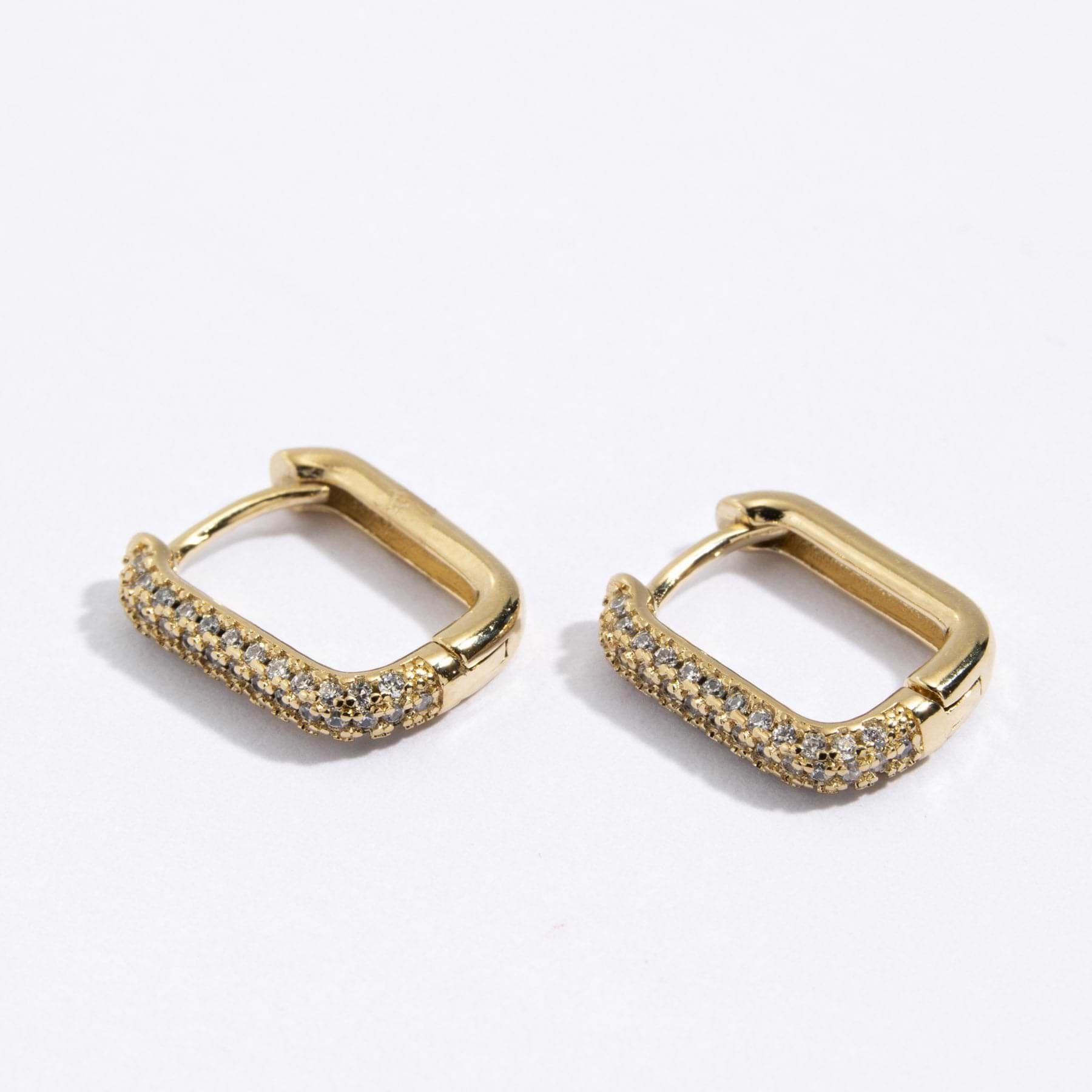 עגילי קאן זהב - Danon Jewellery IsraelE60245G1