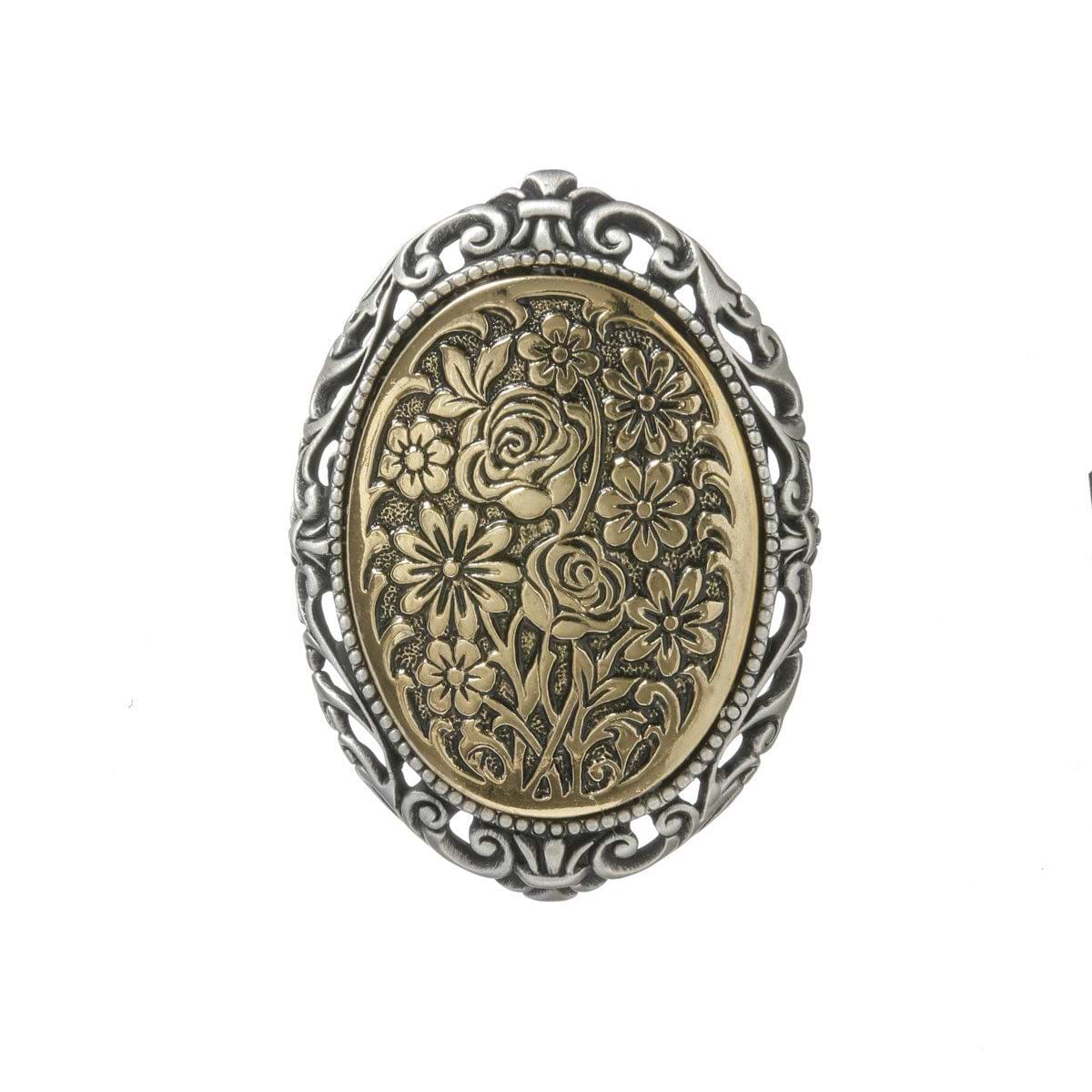 סיכת אלגנט מצופה כסף - Danon Jewellery IsraelP334S21