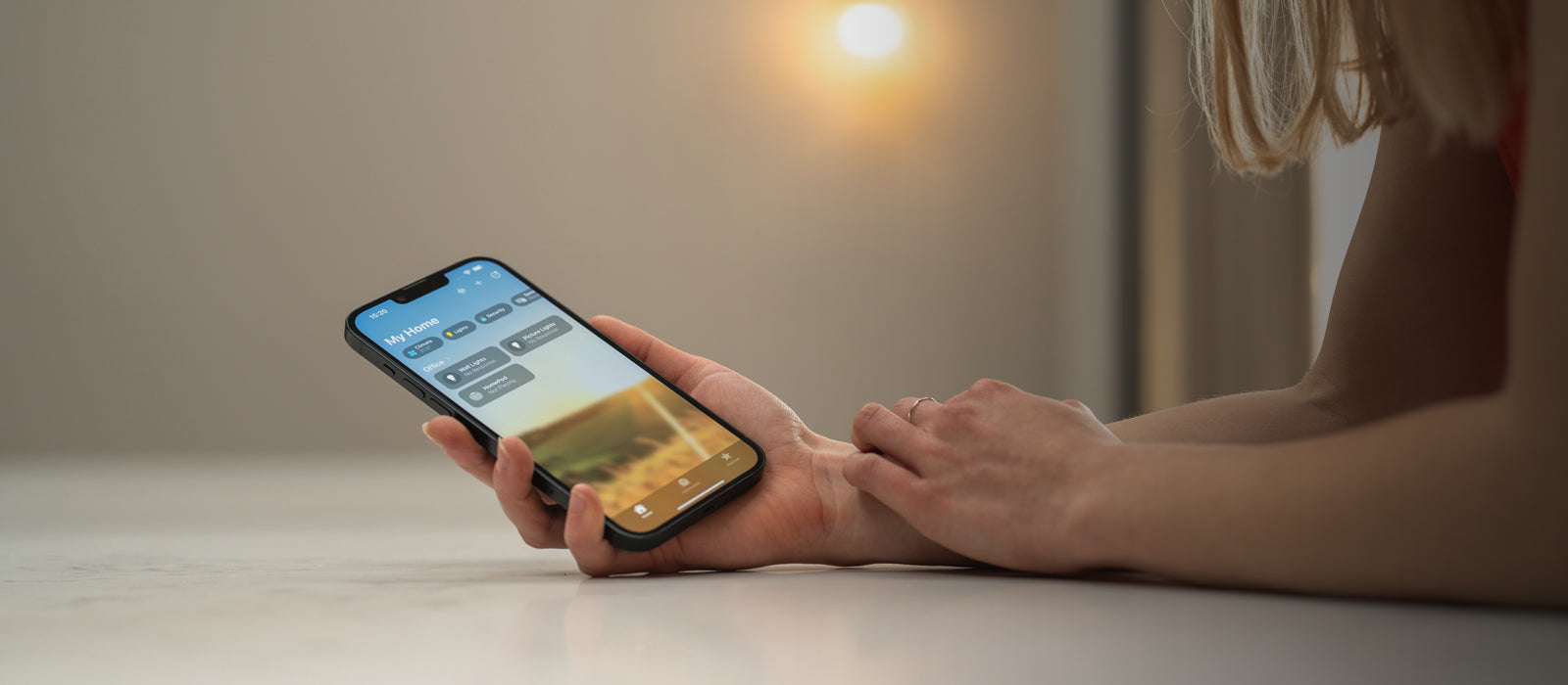 Leuchten per Smartphone oder Smart Hub ein- und ausschalten