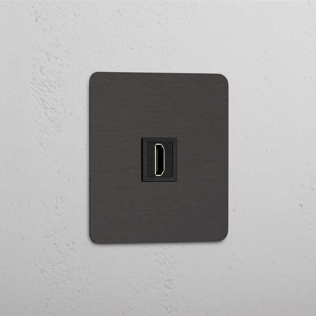 Hochwertiges HDMI-Modul – Bronze + Schwarz – überragende Datenübertragung