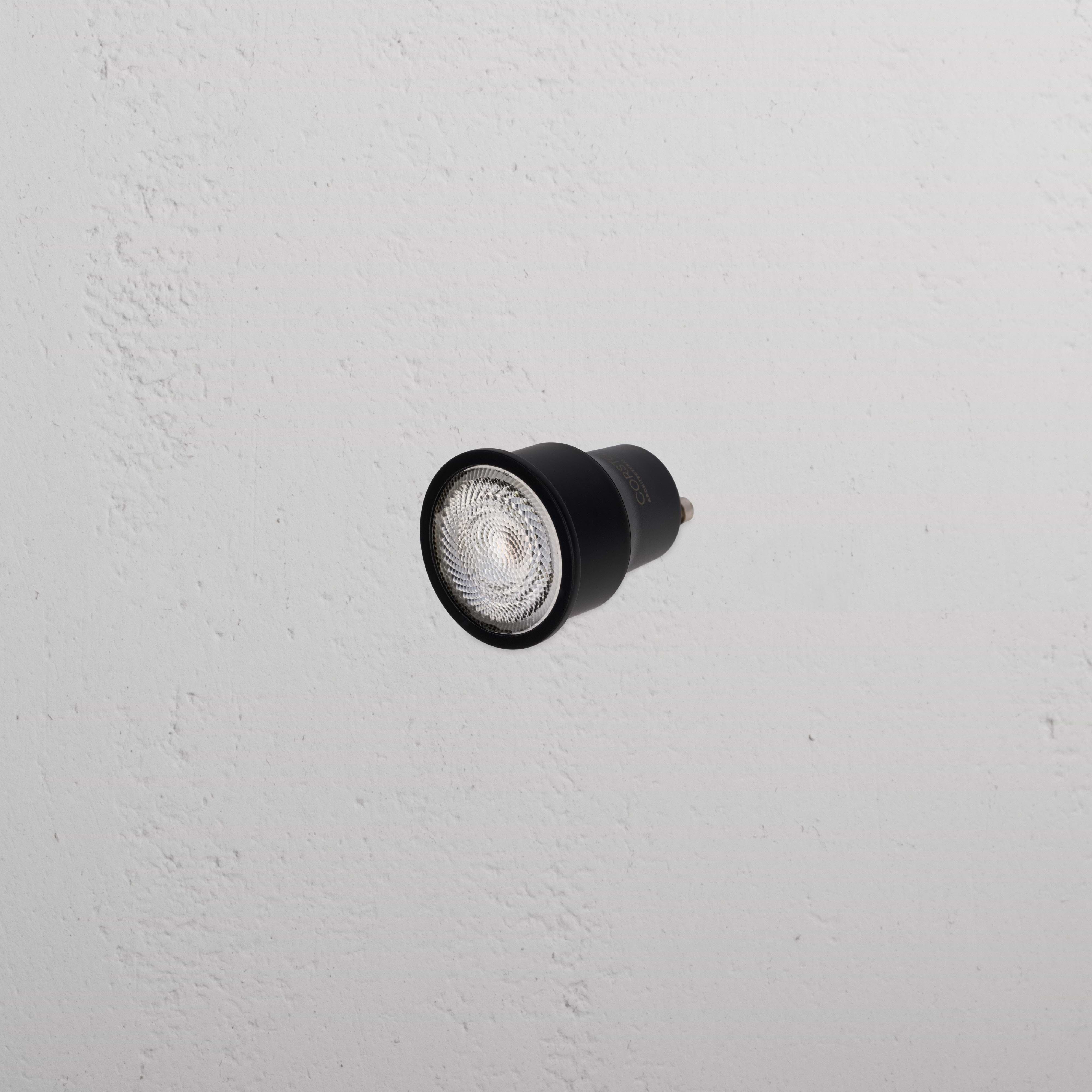 Court GU10-LED (35 mm) – Schwarz