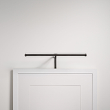 Bronze Harrow schilderijverlichting 400mm verlicht kunstwerken op een lichte muur op elegante wijze en voegt verfijning toe.