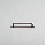 Bronze Kilburn Furniture Handle in White Background