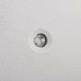 Buxton Brandwerende Verstelbare Inbouwspot 50mm - Witte, verstelbare brandwerende plafondinbouwlamp.