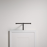 Bronzen Harrow schilderijverlichting 220mm voor aan de wand, voor het elegant verlichten van een ingelijst kunstwerk.