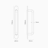 128mm kilburn furniture handle dimensions