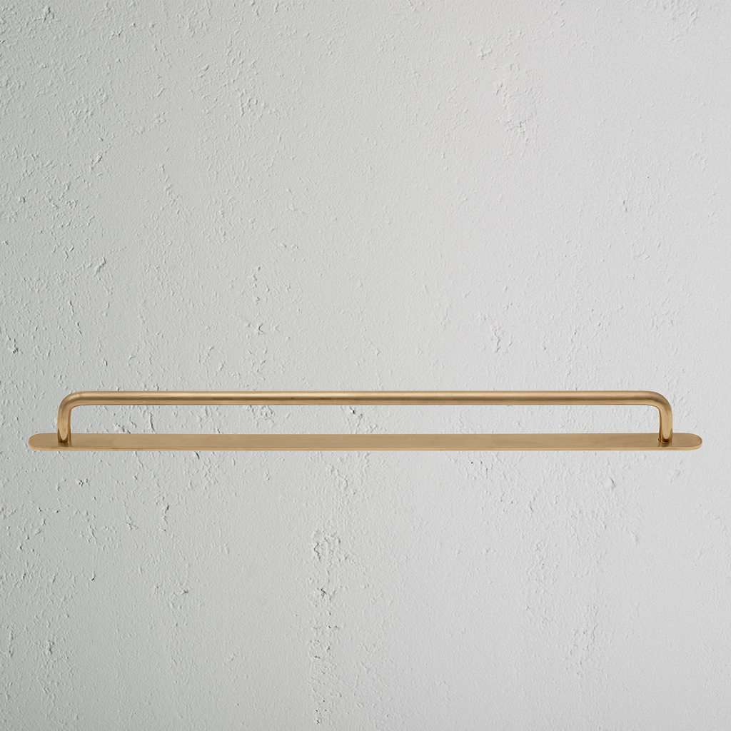 Kilburn Rustic Cupboard Furniture Handle - Antique Brass