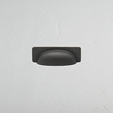 Bronze Elm Cup Handle in White Background