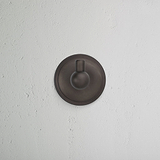 Bronze Hyde Hook on White Background Birds Eye View