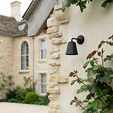 Garden Solid Brass Fixed Wall Light