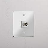 Doorzichtig Wit Enkele TV Module - Kwaliteit Televisie Signaal Accessoire