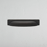 Bronze Elm Cup Handle in White Background