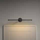 Bronzen 'Taylor schilderijverlichting 400mm', elegante wandlamp voor het verlichten van kunstwerken.